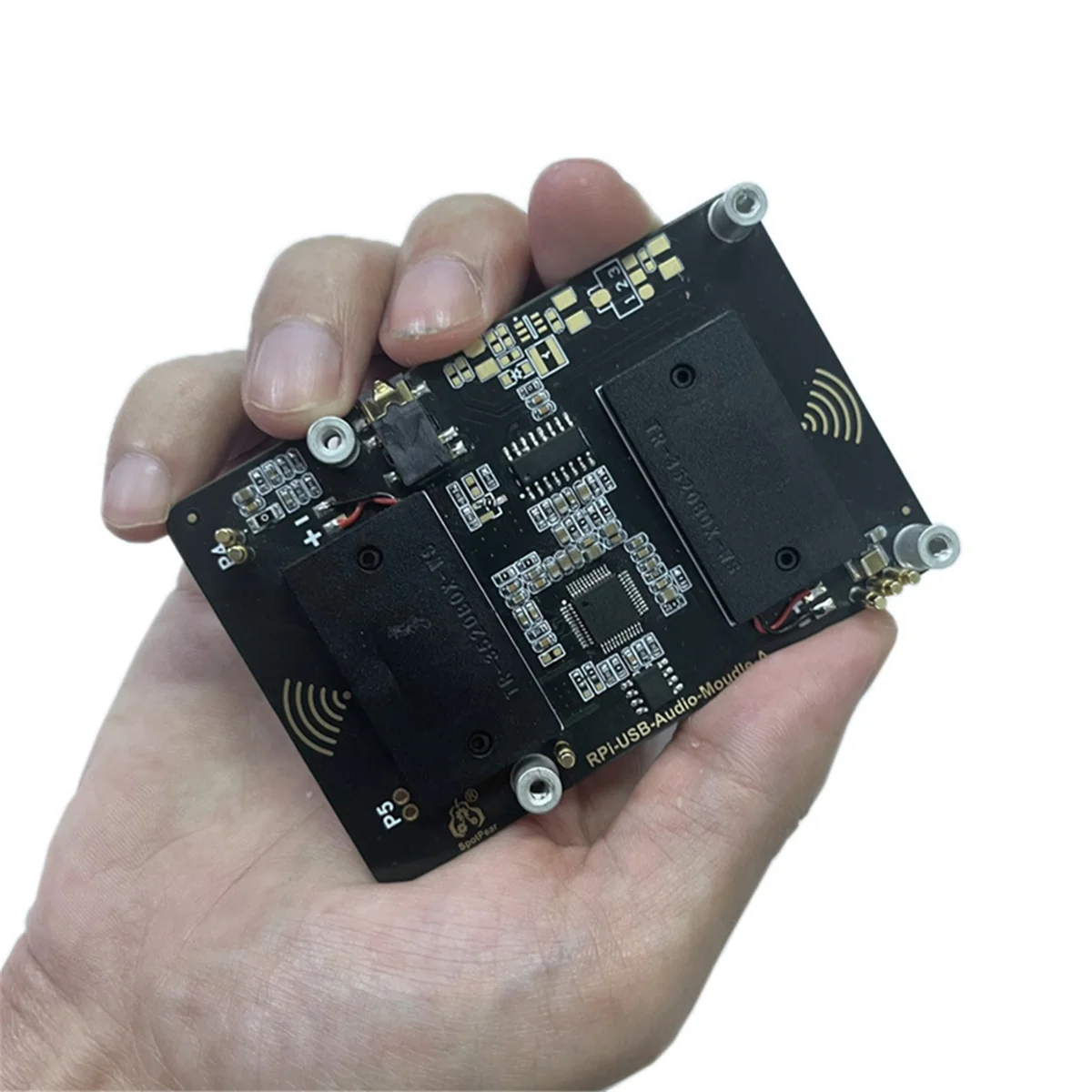 Hot sale For Raspberry Pi5 USB Audio Sound Card Moudle HAT USB Driver-Free Onboard Dual Speakers 3.5mm Headphone Jack