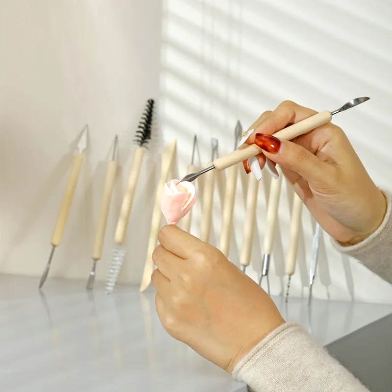 Clay Diy Pottery Tool Carving Sculpture Knife Polymer 11Pcs