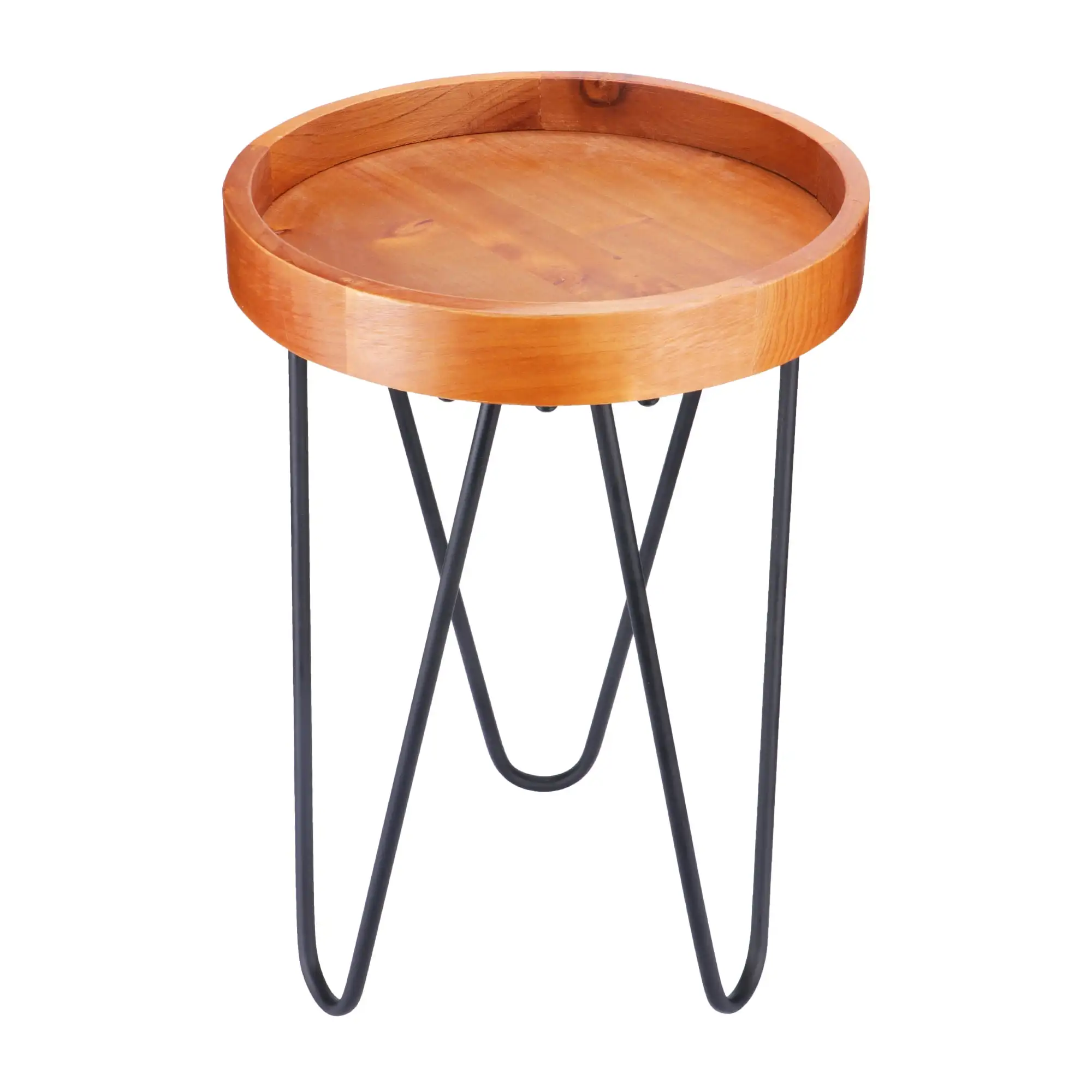 

Better Homes & Gardens 18 in Cylinder Wood Plant Stand, Mutli Colors