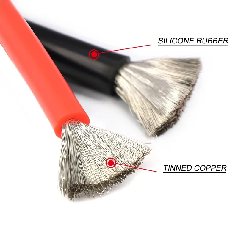 Heat-Resistant Ultra Soft Silicone Wire - Flexible High-Temperature Copper Cable (Multiple AWG Options)