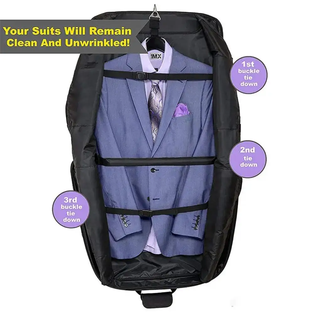

Многофункциональная водонепроницаемая и пылезащитная сумка для одежды, деловой Портативный чехол для хранения багажа, ручная сумка для путешествий L4Y2