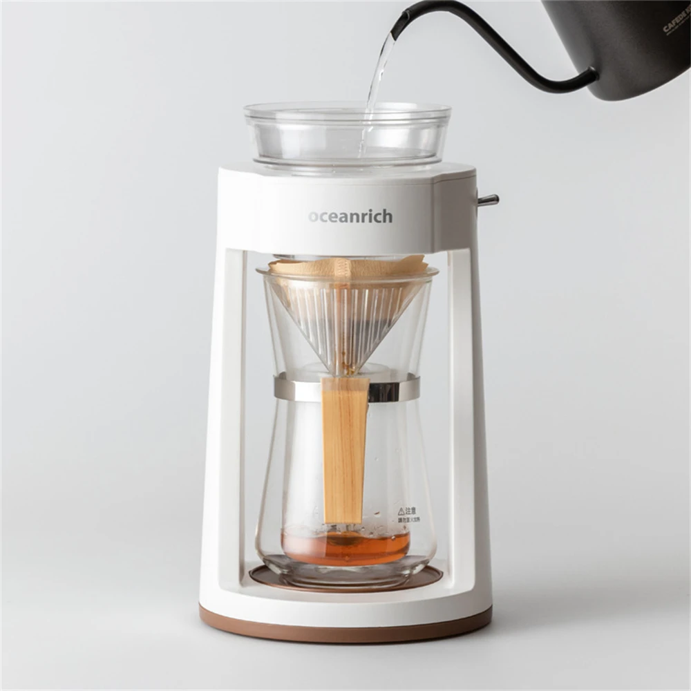

Автоматическая Ручная кофемашина Oceanrich, Бытовая кофеварка, имитация капельного фильтра, кофейник, портативный кофе эспрессо