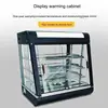Commercial Hamburger Warming Cabinet Drawer Display Cabinet Constant Temperature Heating Warm Arc Double Door Equipment 4