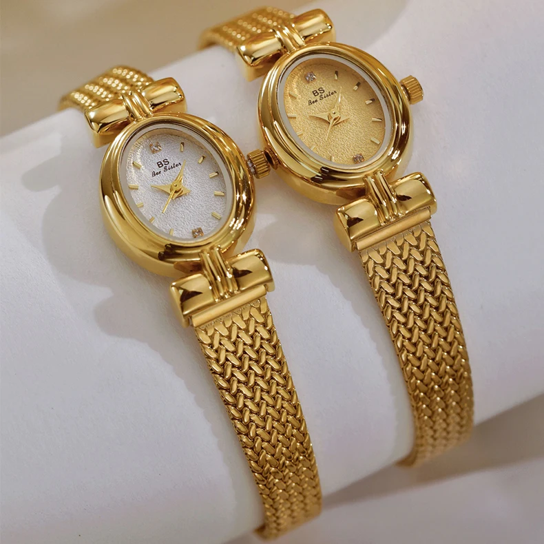 Reloj mujer elegante de pulsera con movimiento de cuarzo lujo_voghion.com