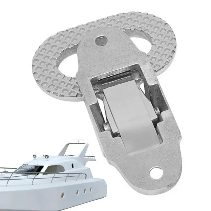 

Boats Mast Steps 316 Stainless Steel Marine Foot Rest Mast Step Portable Rust-resistant Hardware Accessories For Boating Rafting