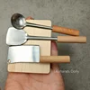 Doll House Mini Spatula, Spoon Kitchenware Model for Doll House Kitchen Furniture Decoration Accessories 2