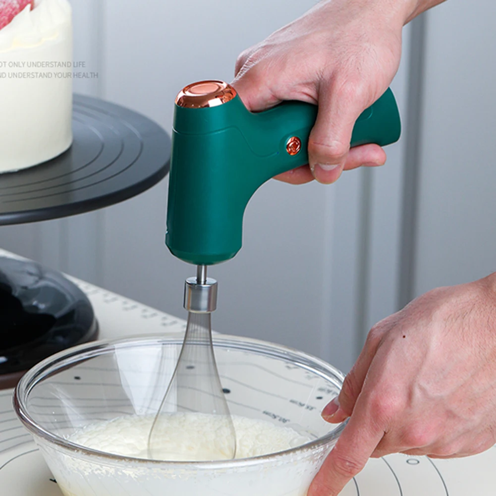Portable Electric Food Mixer Hand Blender Automatic Egg Beater Cream Milk  Foamer Coffee Maker Foam Blender Cake Baking Tool - AliExpress