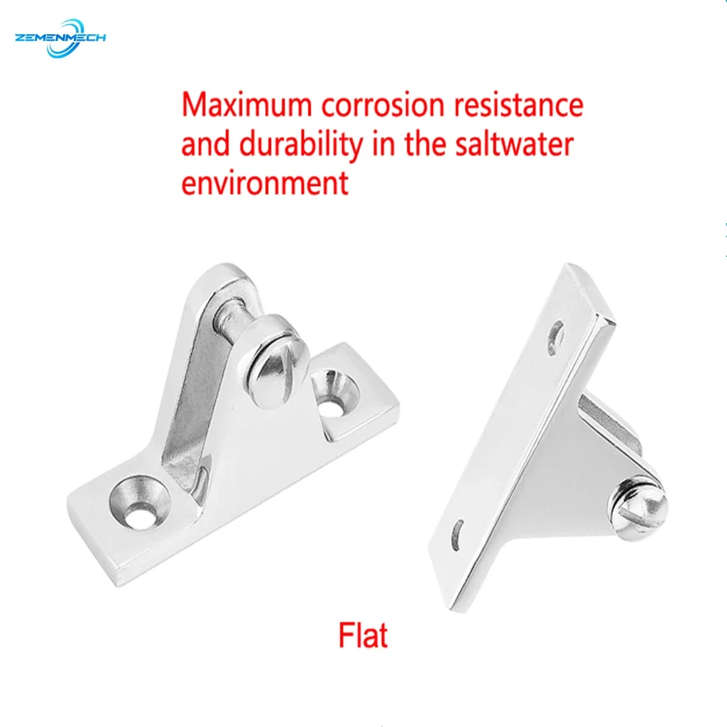 16PCS Marine Hardware Universal 4-Bow Bimini Top 316 Stainless Steel Set Deck Hinge Jaw Slide Eye End Fitting Boat Accessories