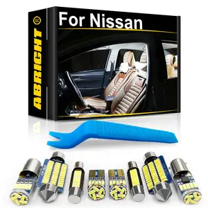 Kit d'éclairage intérieur LED, pour Nissan Qashqai J10 J11 J12 X Trail T30  T31 T32 Kicks Juke Pathfinder R51 R52 Murano Patrol Y61 Y62 : :  Auto et Moto