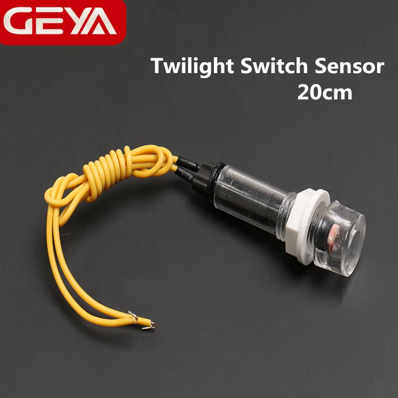 

GEYA Twilight Switch Sensor Photoelectric Timer Light Sensor