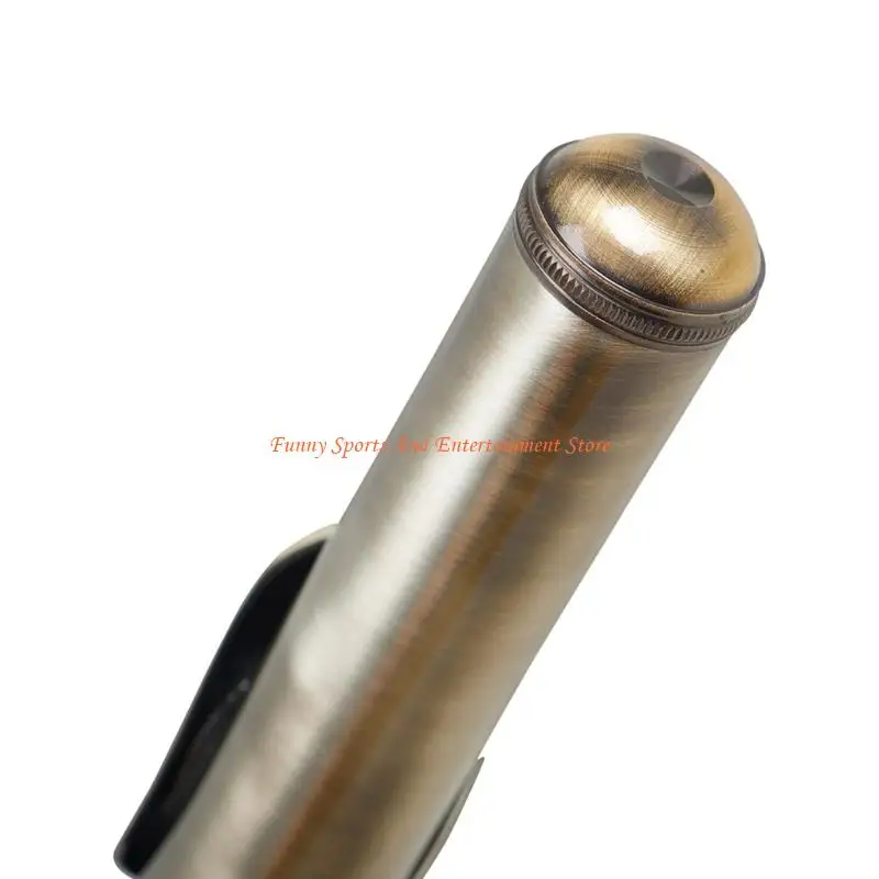 C4DE Anfängerfreundliche C-Flöte mit 16 geschlossenen Löchern in grüner Bronze mit Ergonomie – Detail 7