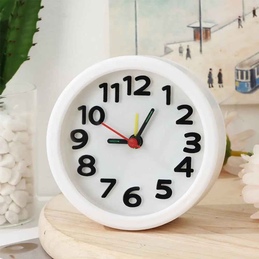 AlarmClockBedsideClocksHomeDecorNumberClockQuartzLowNoise