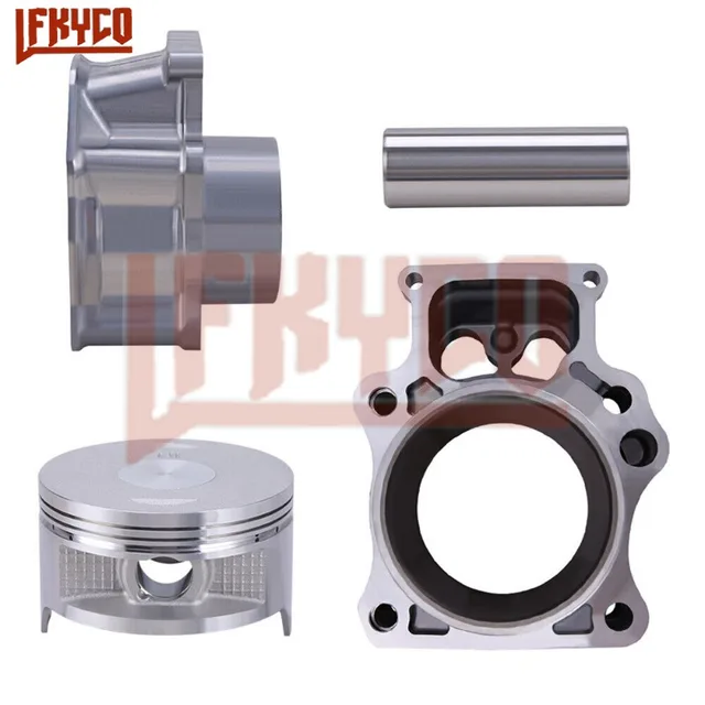 Top End Rebuild Kit 07-18 Honda TRX420 Rancher Cylinder Piston Gasket 12100- HP5-600 Honda Rancher Piston Rebuild Kit - Foto 8
