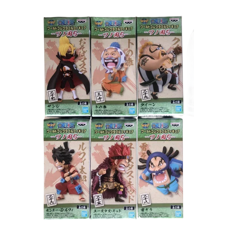 Фото Фигурки героев аниме Bandai ONE PIECE WCF Land of Васи 5, Luffy Sanji, фигурки героев, игрушки, подарок для детей, хобби №2