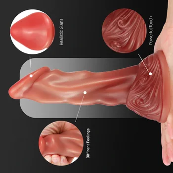Strapon Dragon Dildo Huge Penis with Suction Cup Big Dick Animal Anal Dildo Vagina Massager Masturbator For Men Women Sex Toys 3