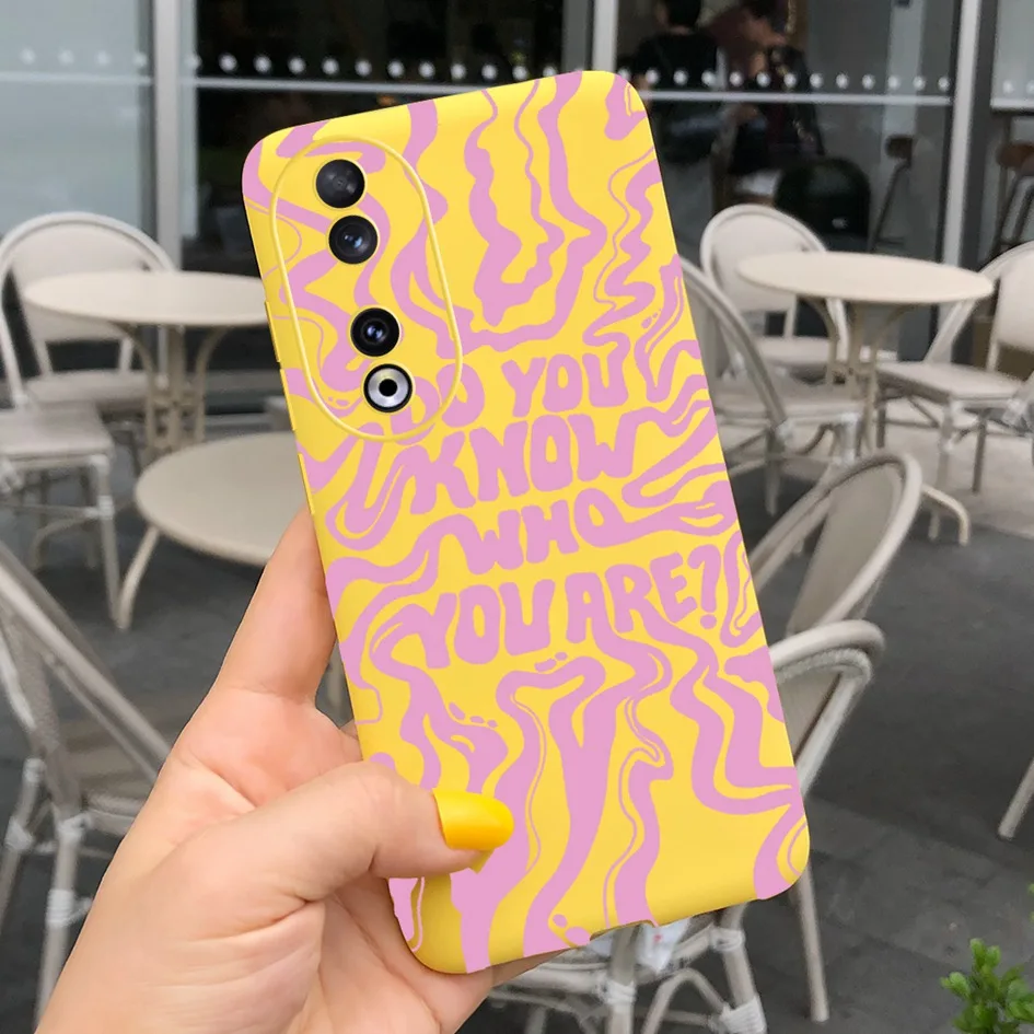 Fashion Leopard Painted Matte Soft Phone Case for Huawei Honor 90 Series