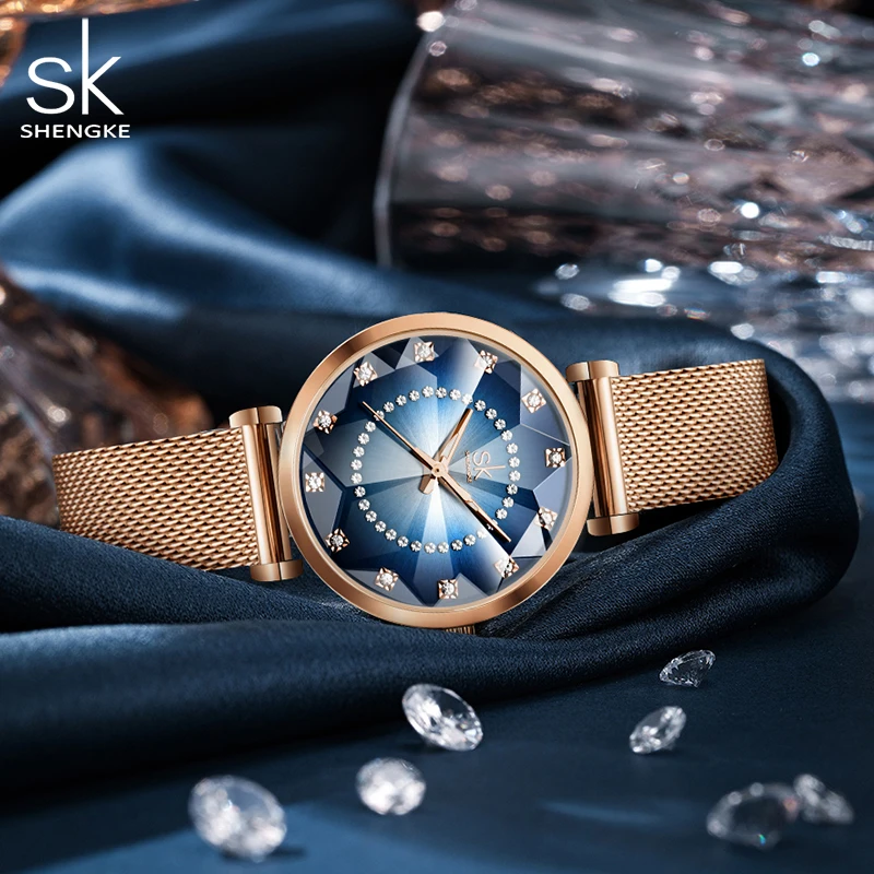 Shengke Fashion Watches For Women Ladies Luxury Quartz Relogio Feminino Female Montre Reloj Mujer Zegarek Damski Dropshipping