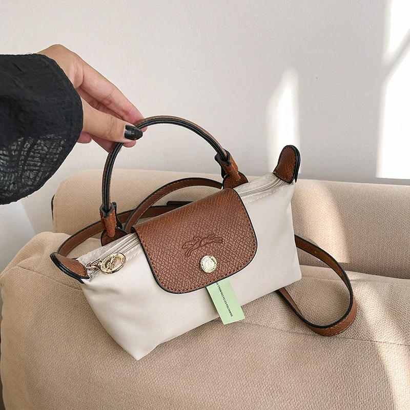 New Women's Tote Shoulder Bag-High Quality Nylon, Fashion Casual, Folding, Large Capacity Classic