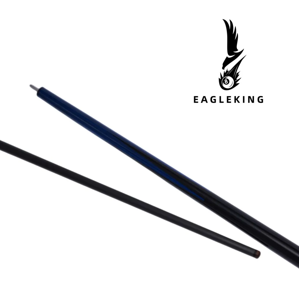 EAGLEKING Brand Carbon Fiber 1/2 Break Cue 12.9mm Tip Size Black