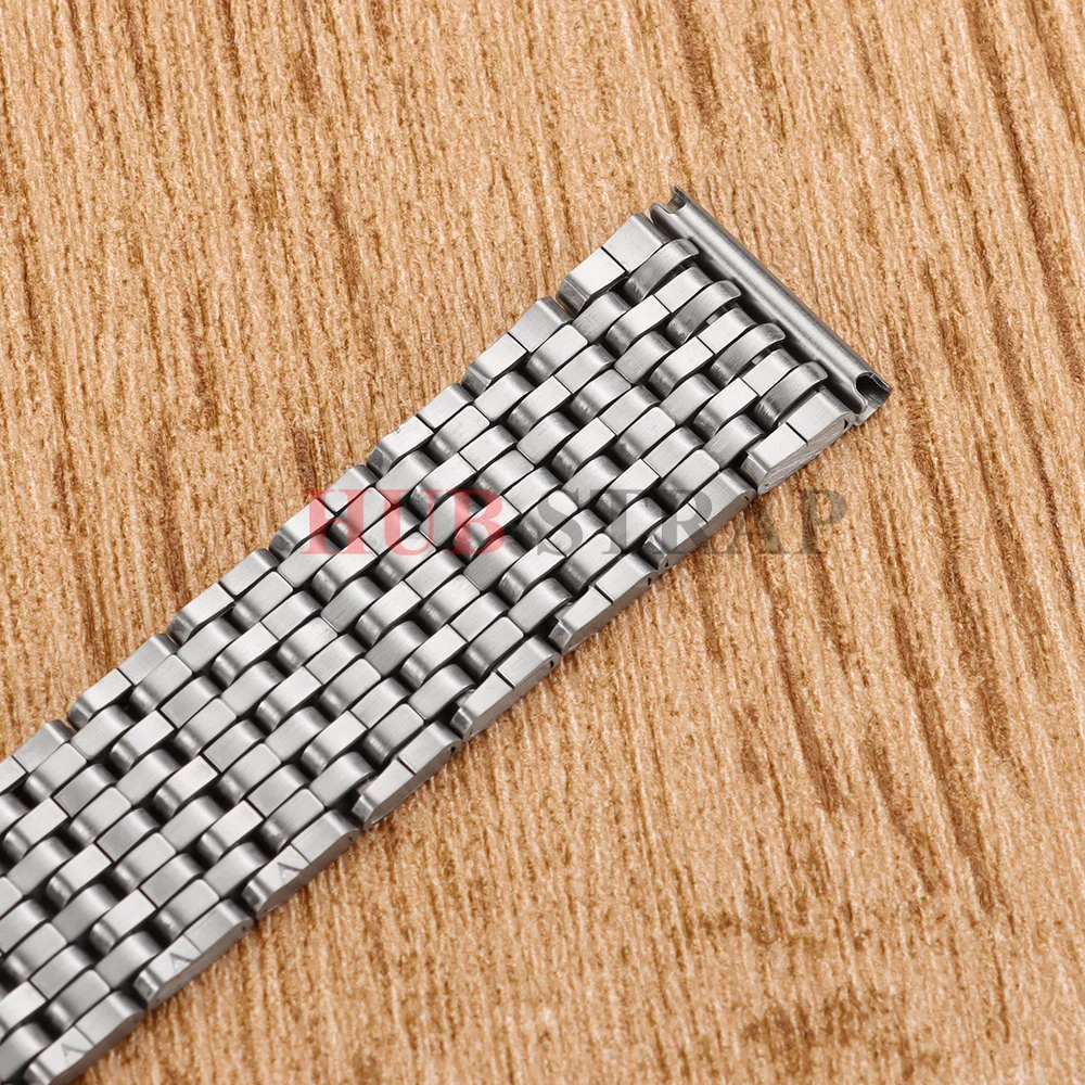 Premium Stainless Steel Watch Band with Folding Buckle