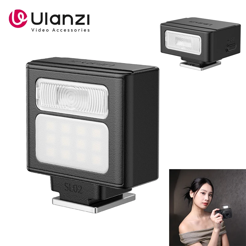 Ulanzi Mini Speedlite Flash Light for DSLR Cameras