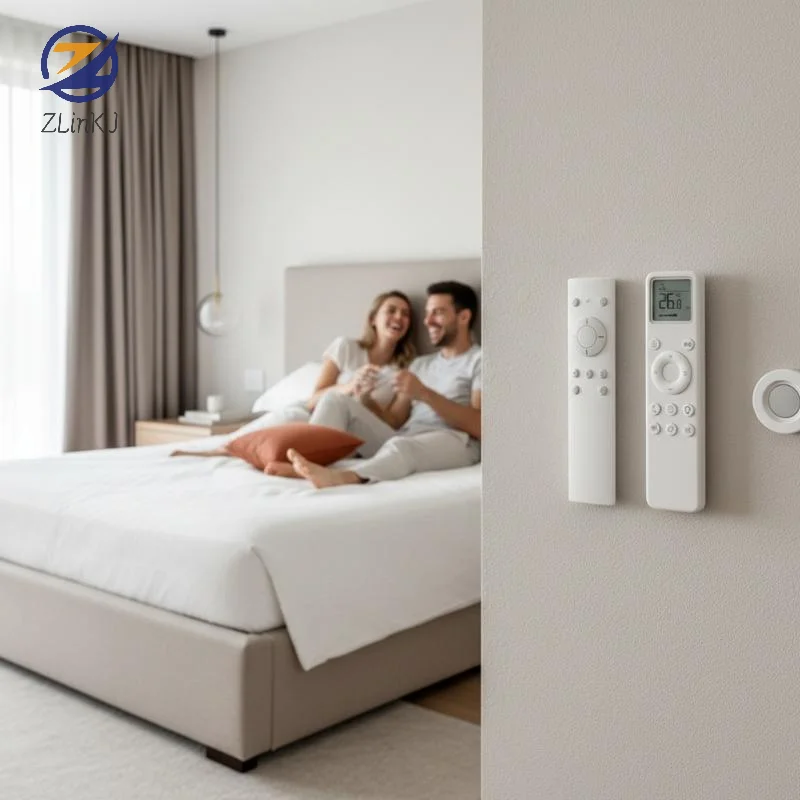 Universal Remote Control Magnetic Holder with Strong Hook for Convenient Wall Placement