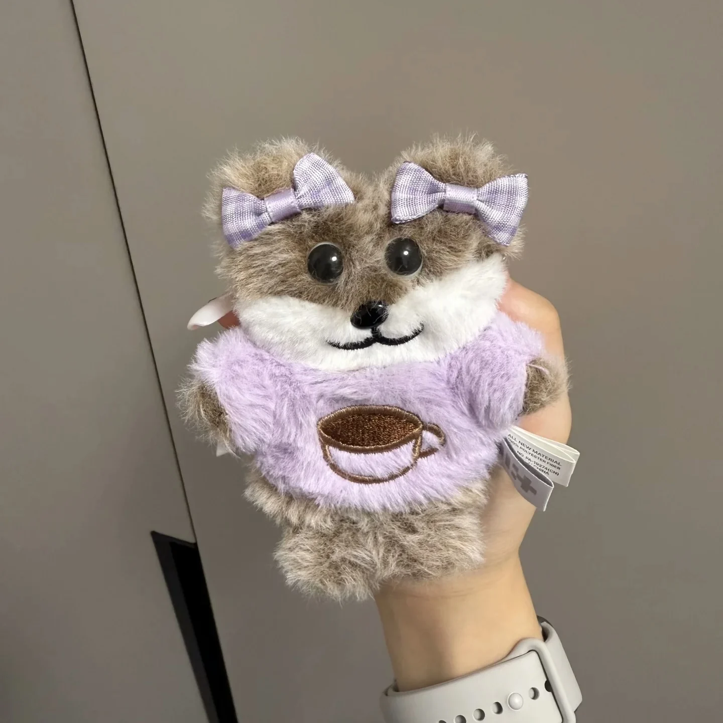 KPOP ILLIT Plush Doll Keychain Pop-up Store Doll Bag Pendant YUNAH