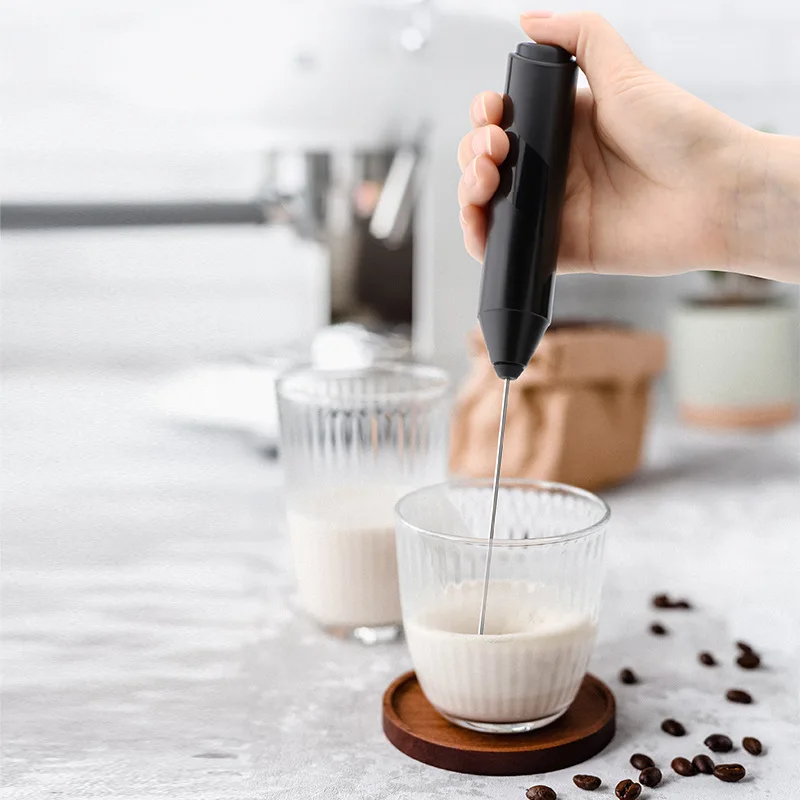 Xiaomi Mijia Electric Milk Frother Set with Rechargeable Base Portable Foam  Maker Handheld Whisk Foamer for Coffee Frothing Wand - AliExpress