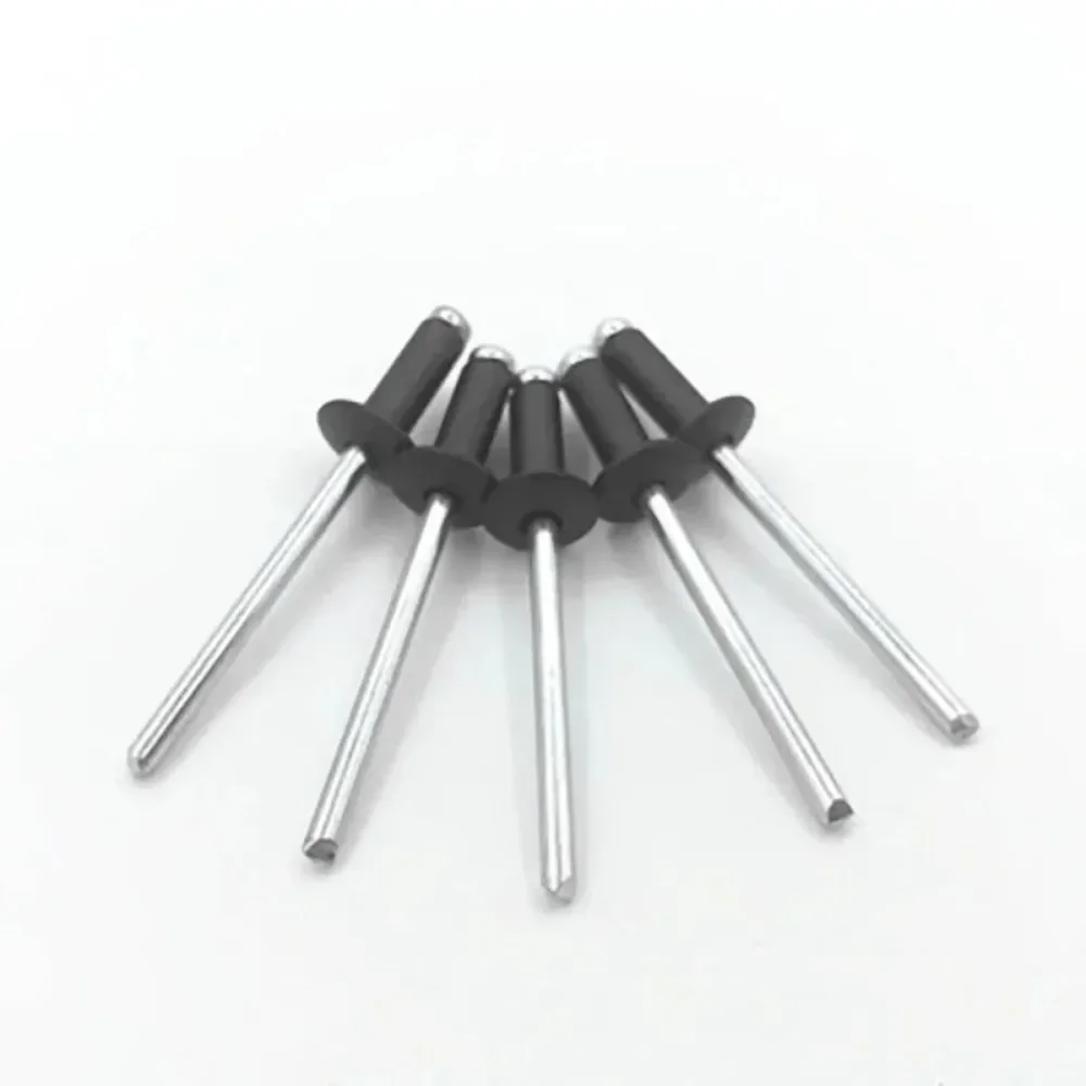 Pop Rivets 120pcs Aluminum M2.4-M4 Dome Head Blind Assorted Set Rivet Kit Nail Pull for Furniture