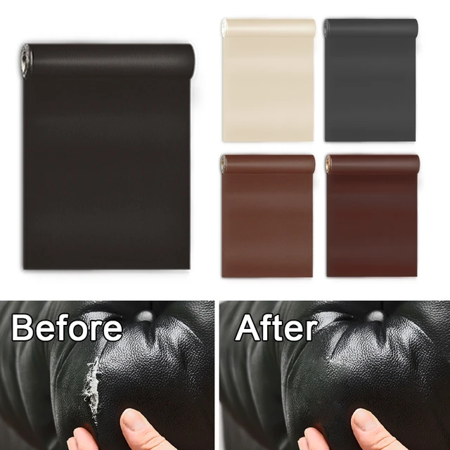 Artificial Leather Repair Patch Self-Adhesive leather Sticker for Furniture  Sofa chair Car Seat Repair pu leather fabric tape - AliExpress