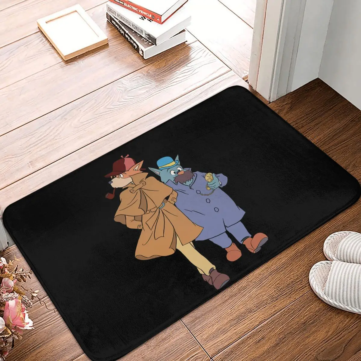 

Sherlock Hound Doormat Rug carpet Mat Footpad Bath mat Non-slip toilet Balcony Parlor durable Washable