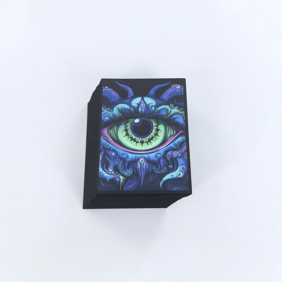 non slip card sleeves TitanShield 150 Sleeves, Blue Compatible with Standard Sized Board games, MTg Magic The gathering, Pokemon, Lorcana, and Trading term play Foldermax 200 Sleeves/Clear Standard Size