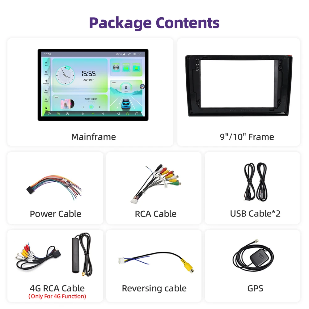 11.5"Android 13 Car Radio 2000*1200P QLED Universal Multimedia Stereo 2 Din GPS Head Unit Video Player For KIA Honda Nissan Ford