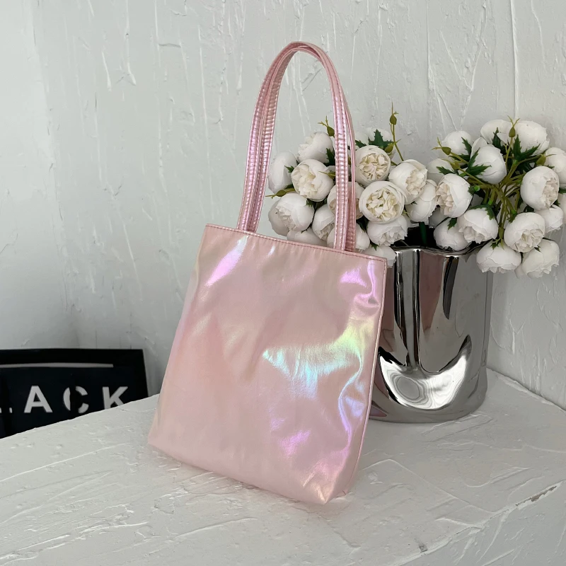 Fashion Laser Messenger Bag for Women Luxury Designer Shoulder Bags Sac A Main Femme Small Girls Handbags Multifunctional Tote