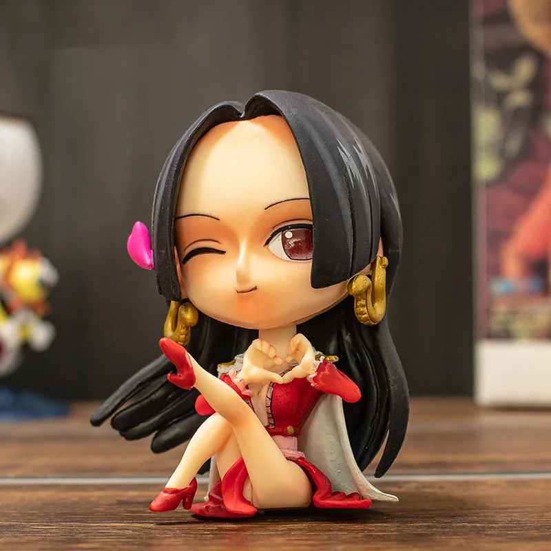 

Фигурки героев мультфильма, 9 см, ПВХ Модель GK Luffy Zoro Sanji Nami FRANKY Hancock Usopp Robin, кукла, украшение для комнаты, игрушки для детей