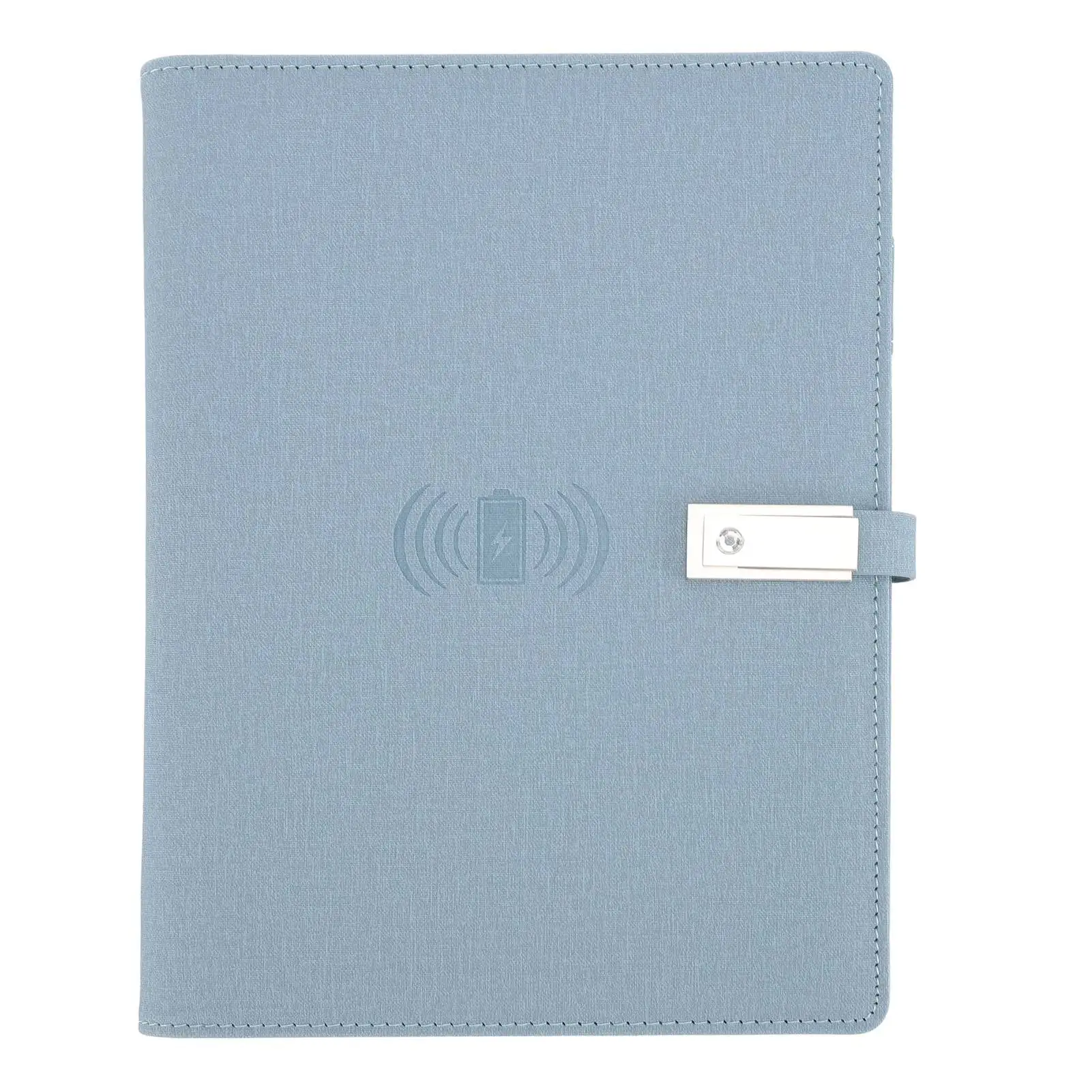무선 충전 스마트 노트북 160페이지 8000mAh USB 플래시 드라이브 비즈니..