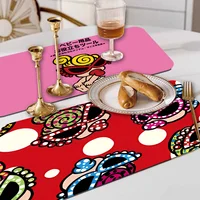 Japan Fashion Hysteric Mini Non-slip Fast Water Absorption Anti-scalding Imitation Tile Printing Coffee Machine Draining Pad 1