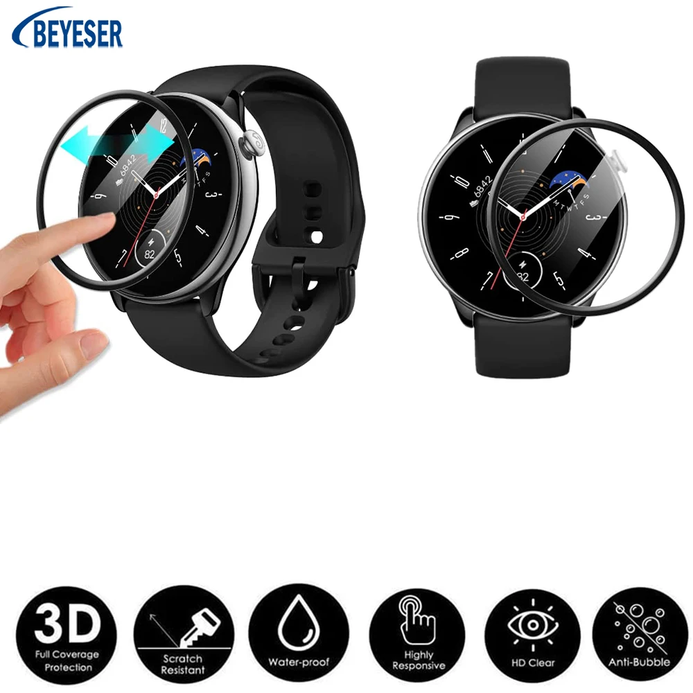 

Screen Protect Film For Amazfit GTR Mini Smart Watch Ultra Thin HD Anti-scratch 3D Composite Film Screen Protection Accessories
