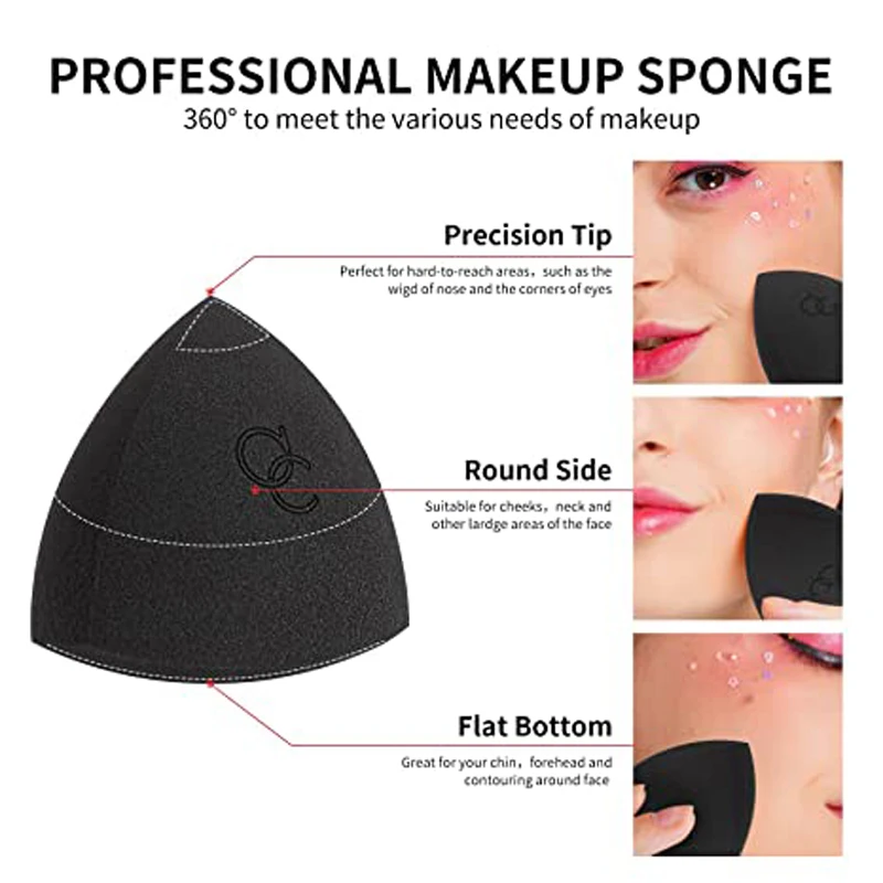 Docolor Makeup Foundation Sponge Face Makeup Cosmetic Puff Powder Beauty Egg Facial Soft Tools Accessories Ball Bevel Cut images - 6