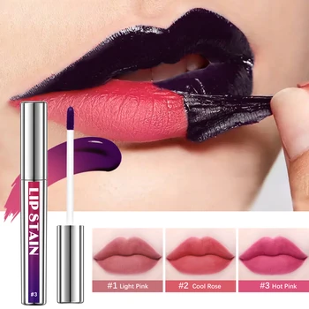 Peel Off Lip Stain Reveal Long Lasting Waterproof Pink Lip Tint Transfer Proof Non-stick Cup Natural Lip Stain Women's Cosmetics 1