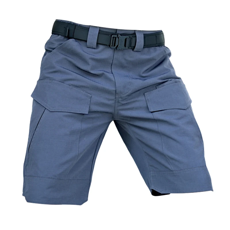 

Summer Quick Drying Men Shorts Breathable Tactic Cargo Shorts Splash-Proof Ear-Resistant Trousers Outdoor Fishing Hiking Pants