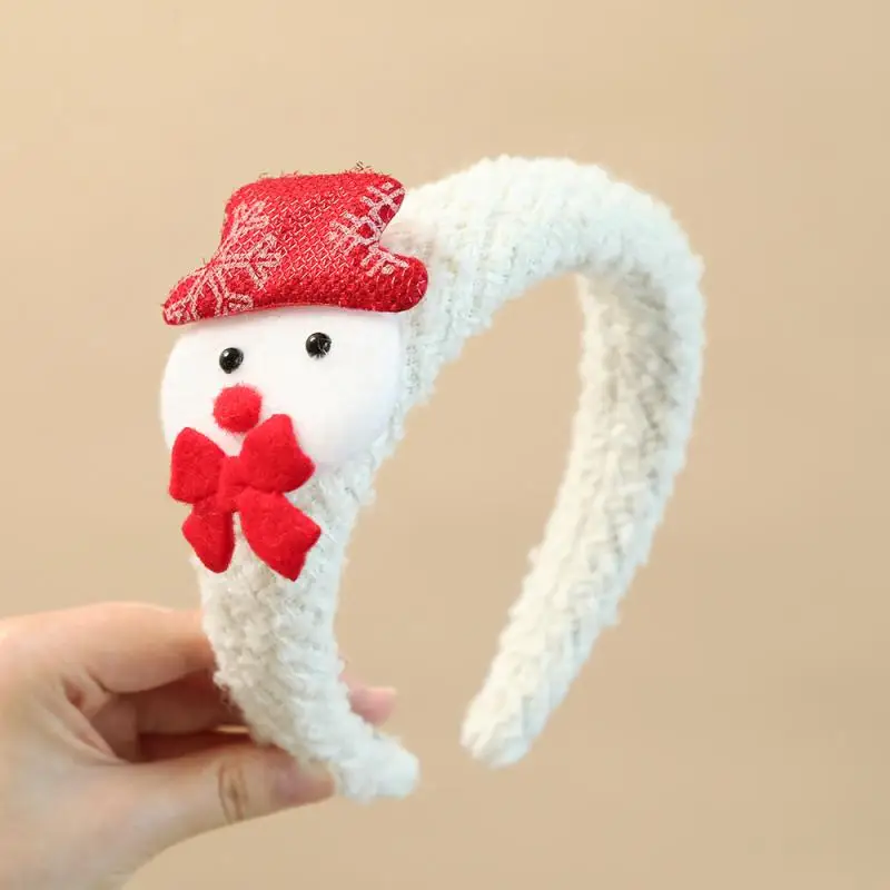 1Pc Cute Plush Antler Headband Christmas Decorations For Home Girl Children Christmas Gift Party Decoration Supplies