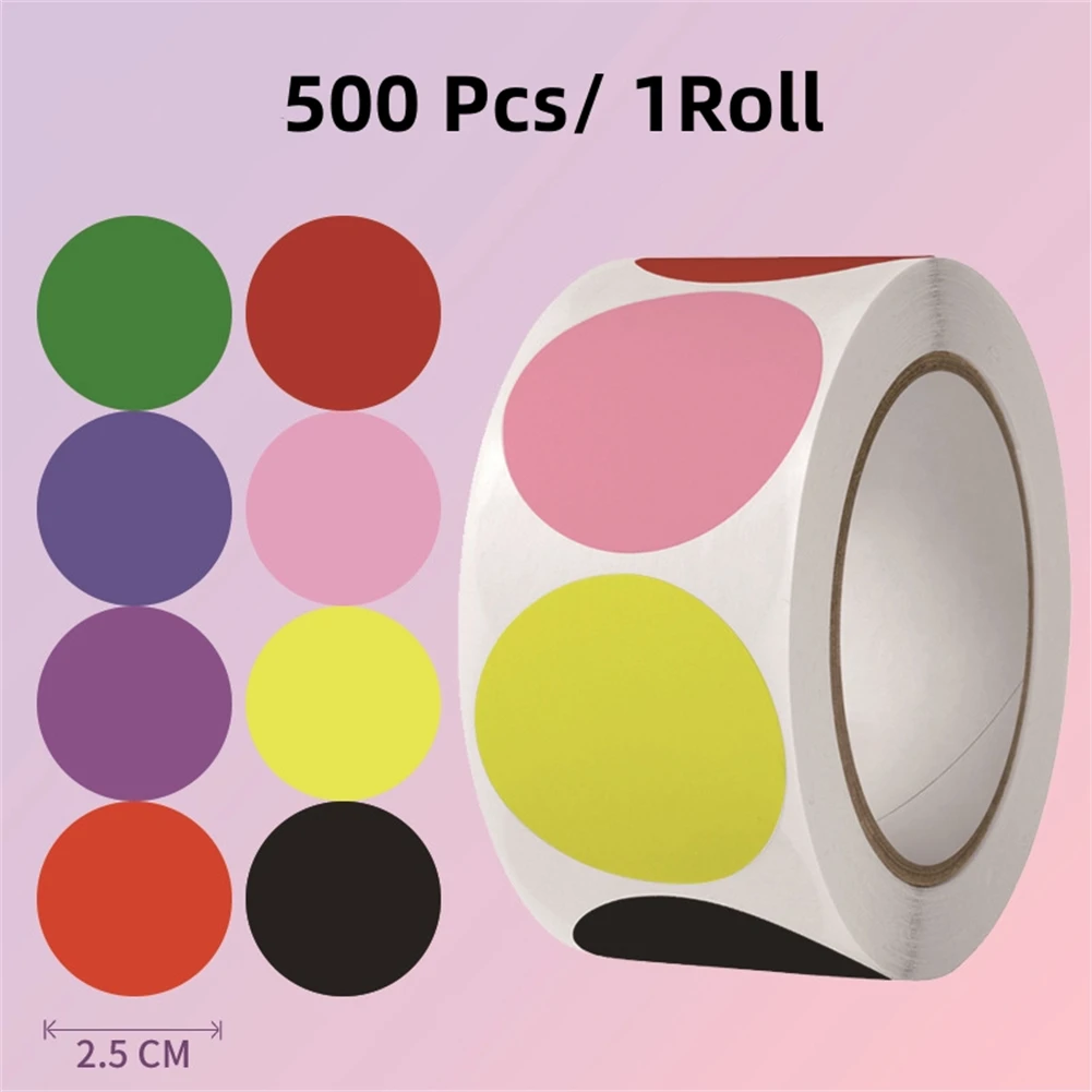 Description Picture 4 of item500 Pcs Blank Spice Jar Labels for Kitchen Organization and DIY Projects Round Stickers for Easy Identification
