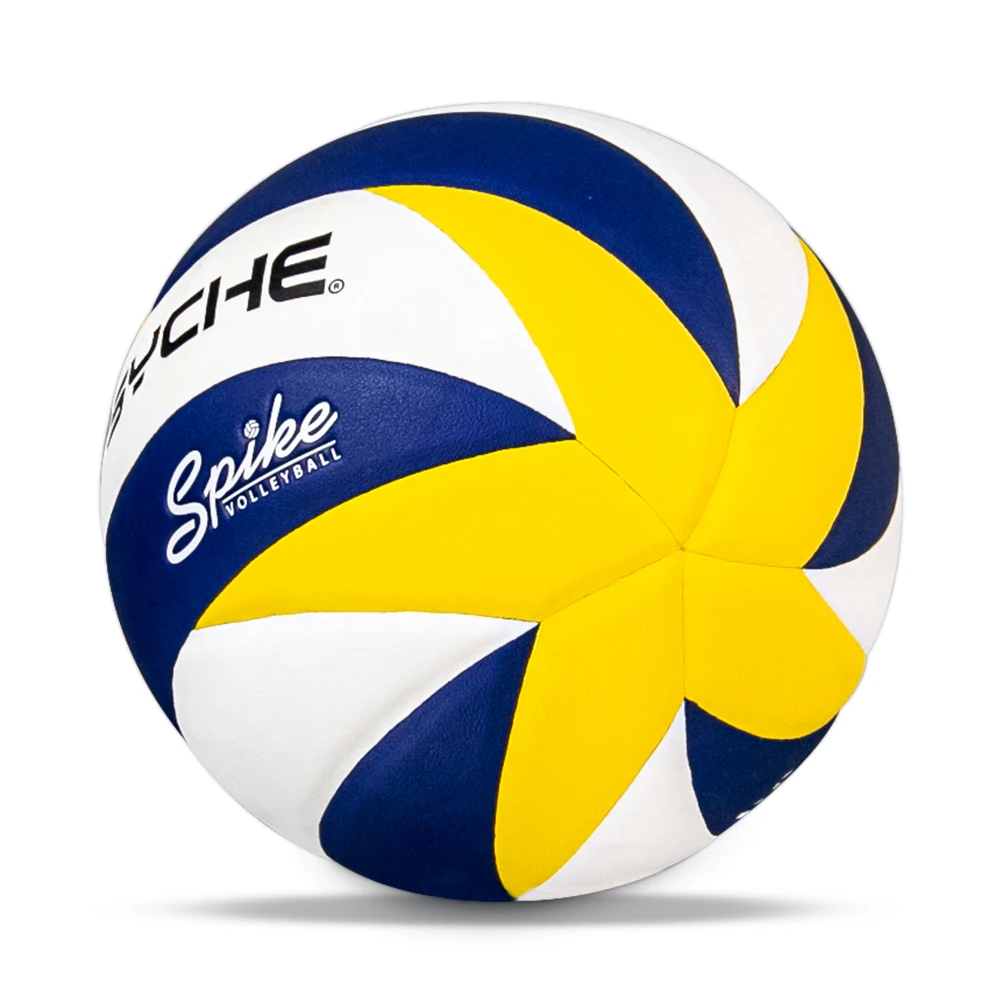Psyche Official PU Leather Size 5 Volleyball Ball Professional Training Volleyball Soft Touch Laminated Training Ball