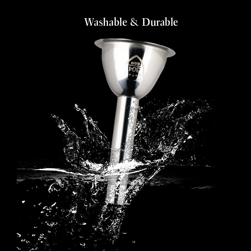 Stainless Steel Sausage Filling Funnel Meat Grinder Filling Nozzle Tube 1pc