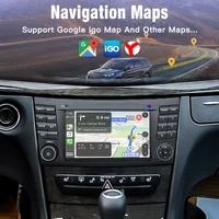 Autoradio STWEI Linux avec CarPlay sans fil, Android Auto, radio FM, Bluetooth, lecteur multimédia pour Mercedes Benz Classe E W211, lecteurs vidéo pour voiture 5