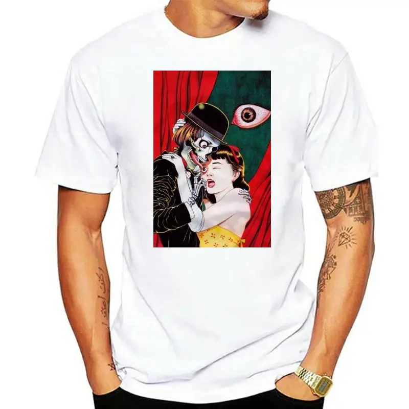 T-Shirt Suehiro Maruo Eyeball Lick Horror Anime Manga Junji Ito Uzumaki Giapponese 48Th 30Th 40Th 50Th Birthday Tee Shirt