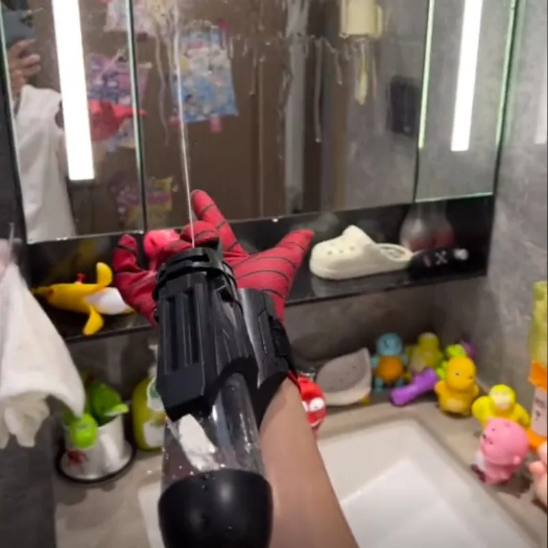 Spider Electric Water Gun Wrist Spray Water Gun Set Hero Man Toy Decompression Toy