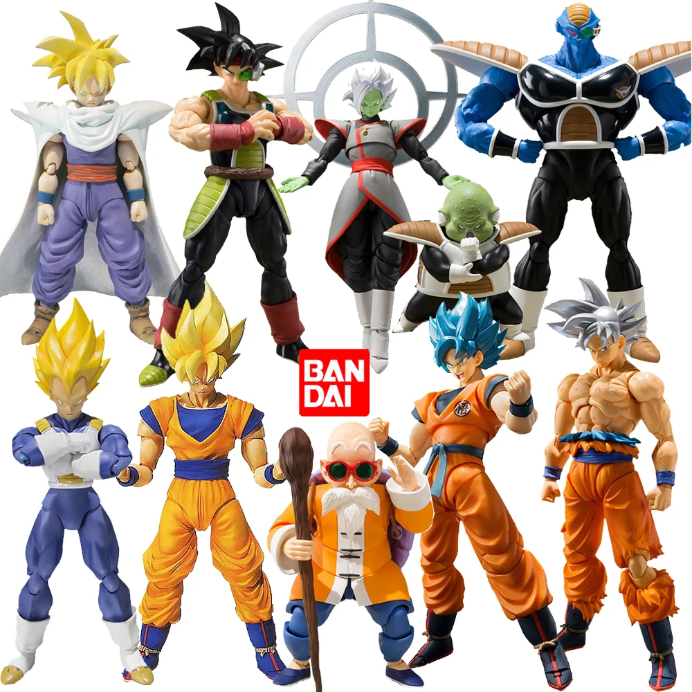 SHF Dragon Ball Figures Super Broly Vegeta Action Figure Anime Collection  Saiyan Son Goku Gohan Broli