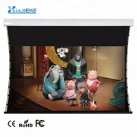 150"Tab-tension Motorized Projector Screen, Upgraded 150 Inch 4K 16:9 HD  3D Good Quality Projector Screens - Image 4